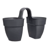 Elho Balkonbak Vibia Campana Twin 21cm - Antraciet 1 Elho Balkonbak Vibia Campana Twin 21cm - Antraciet -Huisdecoratie balkonbak vibia campana twin 21cm antraciet balkonbak antraciet 1 1