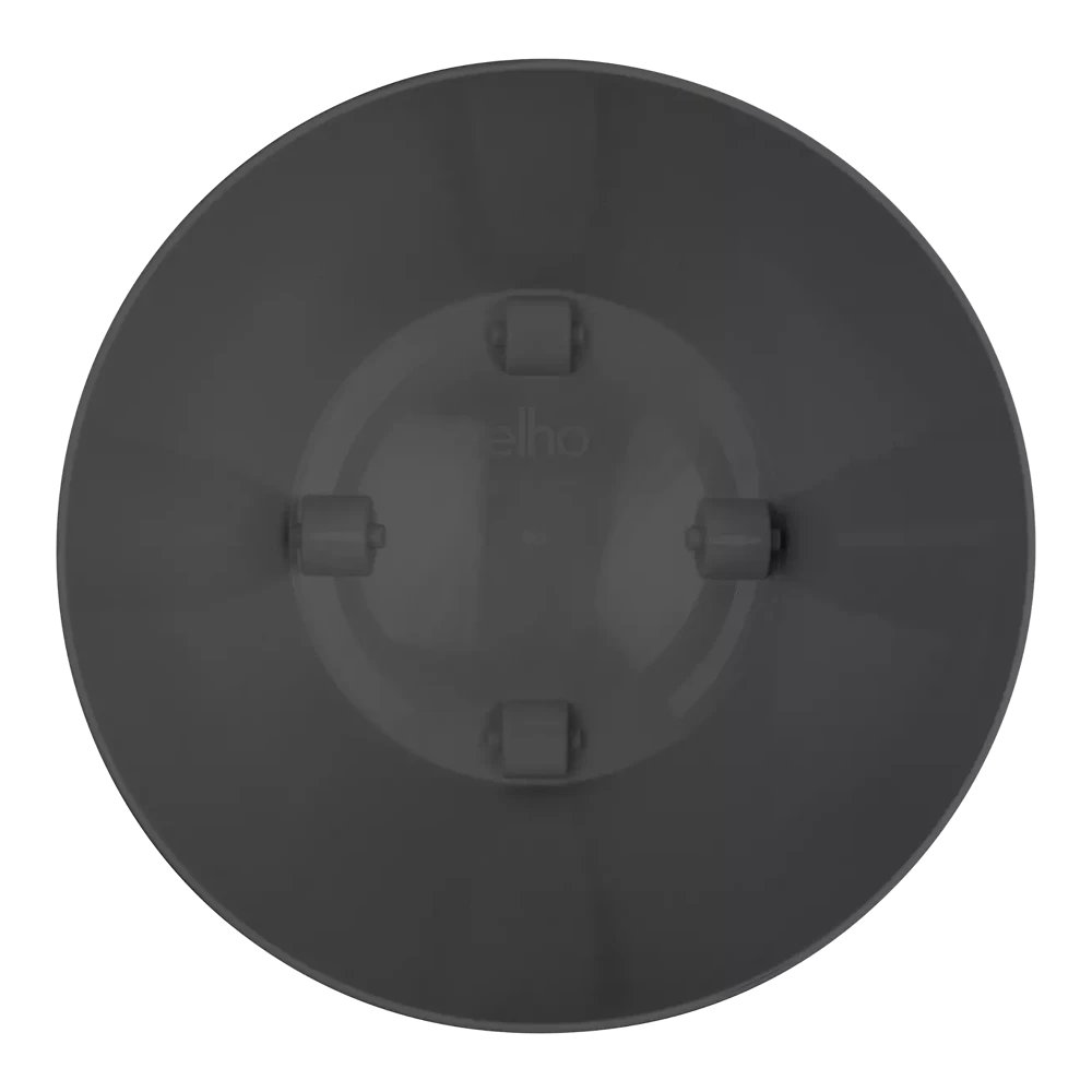 Bloempot Elho Brussels Rond 35cm - Met Wielen - Antraciet - Afbeelding 3