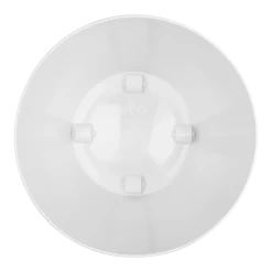 Bloempot Elho Brussels Rond 35cm - Met Wielen - Wit -Huisdecoratie bloempot elho brussels rond 35cm met wielen wit bloempot wit 3 1