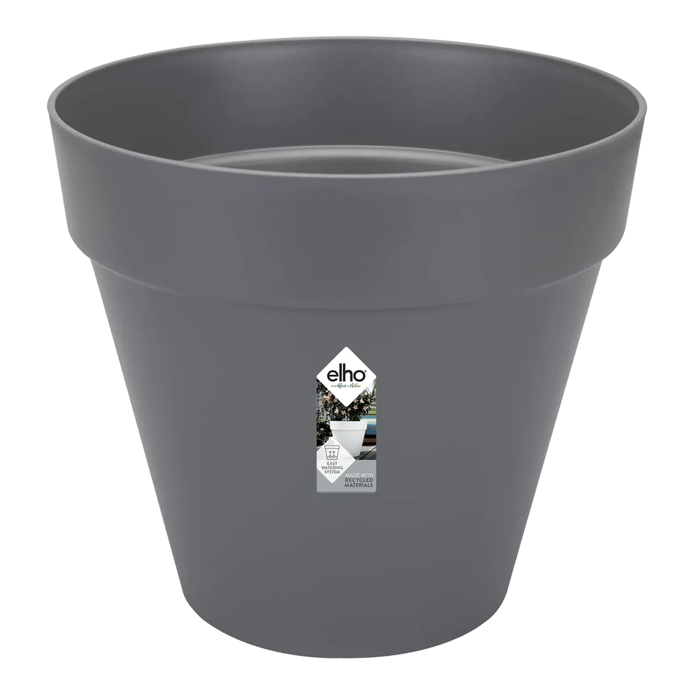 Bloempot Elho Loft Urban Rond 40cm - Antraciet 4 Bloempot Elho Loft Urban Rond 40cm - Antraciet - Afbeelding 2