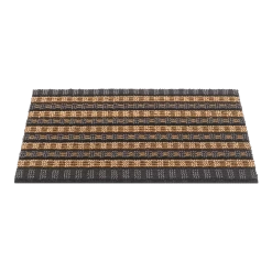 HAMAT Buitenmat Quardo Scrape - 80x50cm - Zwart/Naturel - Deurmat