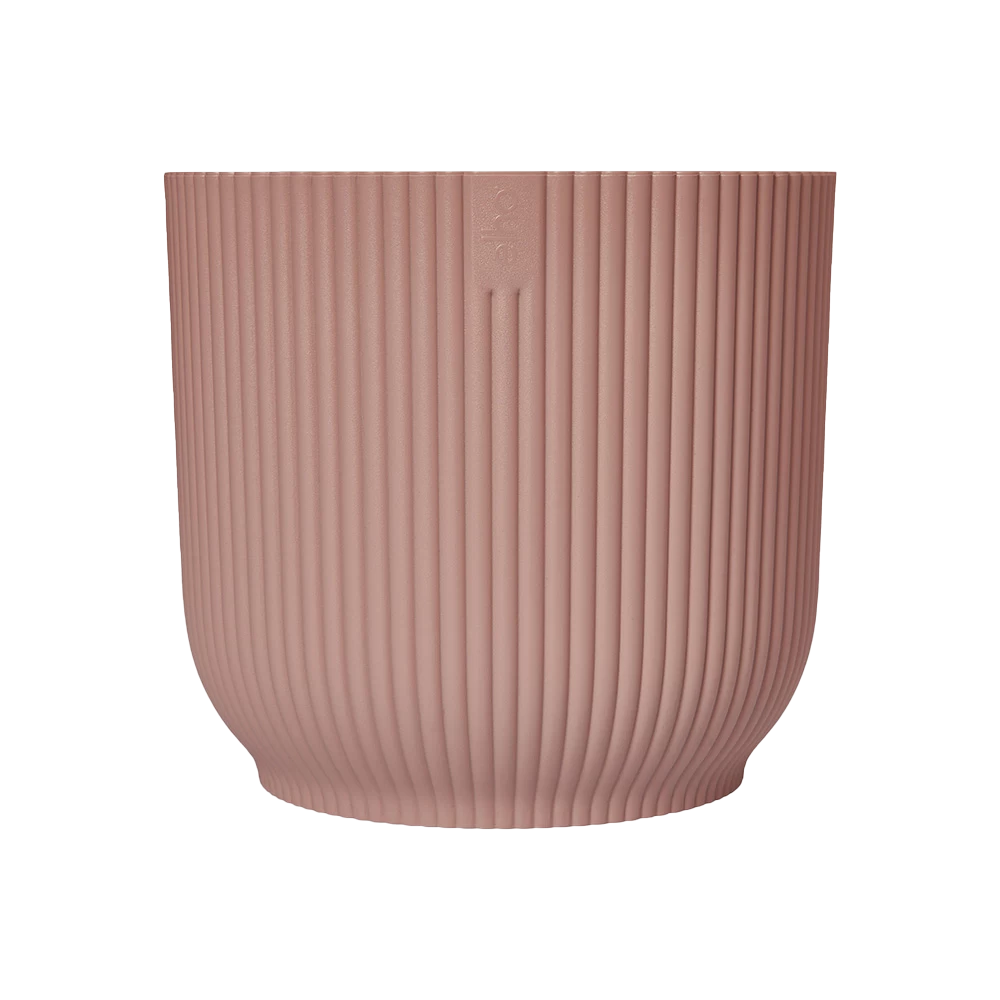 Bloempot Elho Vibes Fold Rond - D22 X H20cm - Delicaat Roze - Afbeelding 4
