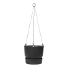 Hangpot Elho Greenville 24cm - Living Black -Huisdecoratie greenville hangschaal 24cm bloempot living black 1 4