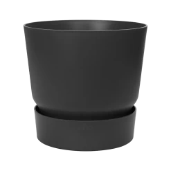 Elho Bloempot Greenville Rond 40cm - Living Black