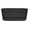 Bloembak Elho Greenville Terrace 60cm - Met Wielen - Living Black 1 Bloembak Elho Greenville Terrace 60cm - Met Wielen - Living Black -Huisdecoratie greenville terrace trough 60cm wheels plantenbak living black 1 7