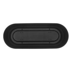 Bloembak Elho Greenville Terrace Long 50cm - Met Wielen - Living Black -Huisdecoratie greenville trough long 50 plantenbak living black 3 7