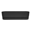 Bloembak Elho Greenville Terrace Long 70cm - Met Wielen - Living Black -Huisdecoratie greenville trough long 70 plantenbak living black 1 7