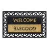 HAMAT Impala Welcome/Goodbye Kokosmat - 75x45cm - Naturel/Zwart - Deurmat 2 HAMAT Impala Welcome/Goodbye Kokosmat - 75x45cm - Naturel/Zwart - Deurmat -Huisdecoratie impala welcome goodbye kokosmat 75x45cm naturel zwart deurmat 1