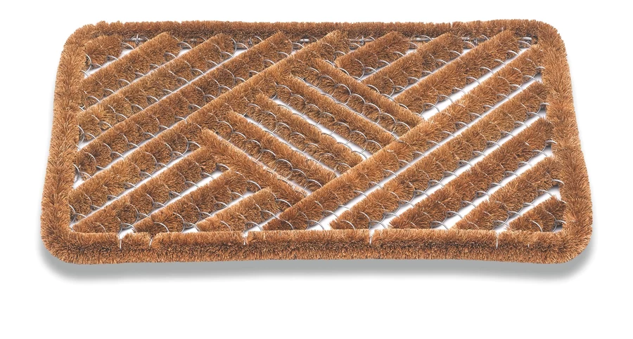 HAMAT Kokosmat Draco - 80x50cm - Naturel - Deurmat