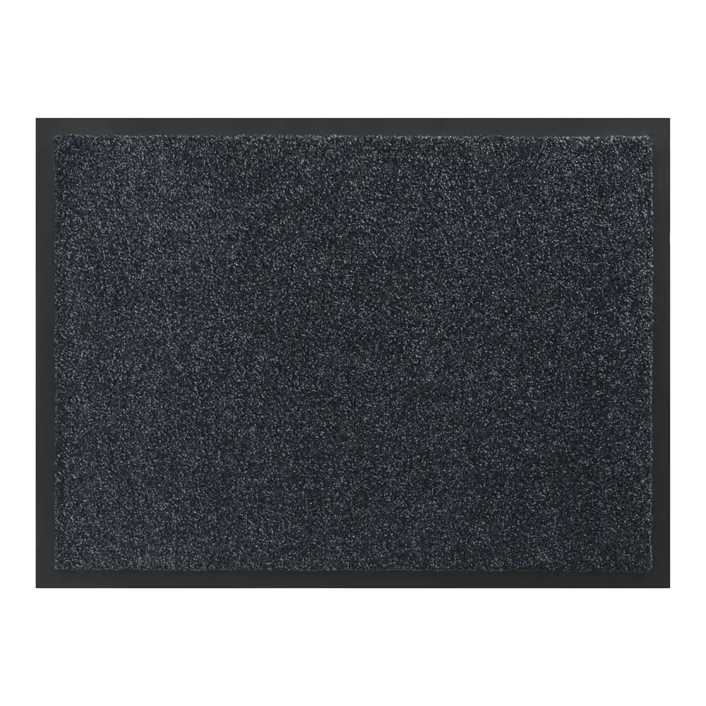 HAMAT Schoonloopmat Briljant - 80x60cm - Graphite - Deurmat