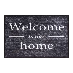 HAMAT Schoonloopmat Prestige Welcome To Our Home - 75x50cm - Mix - Deurmat
