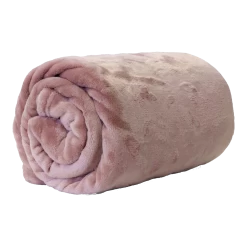 Unique Living Plaid Enzo - 130x180cm - Old Pink