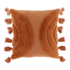 Unique Living Sierkussen Brody - 45x45cm - Leather Brown