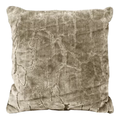 Unique Living Sierkussen Chez - 45x45cm - Chateau Grey