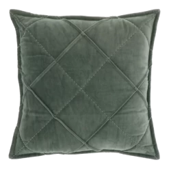 Unique Living Sierkussen Doutzen - 45x45cm - Laurel Green