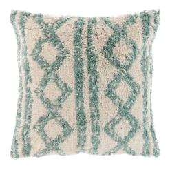 Unique Living Sierkussen Elliot - 45x45cm - Surf Blue