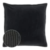 Unique Living Sierkussen Janna - 45x45cm - Black -Huisdecoratie unique living sierkussen janna 45x45cm black polyester 1 1