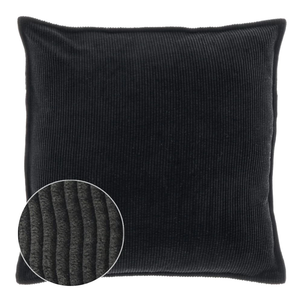 Unique Living Sierkussen Janna - 45x45cm - Black 3 Unique Living Sierkussen Janna - 45x45cm - Black