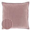 Unique Living Sierkussen Janna - 45x45cm - Old Pink -Huisdecoratie unique living sierkussen janna 45x45cm old pink polyester 1 1