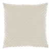 Unique Living Sierkussen Kaat - 45x45cm - Dove White -Huisdecoratie unique living sierkussen kaat 45x45cm dove white polyester 1 1
