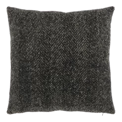Unique Living Sierkussen Kros - 45x45cm - Black