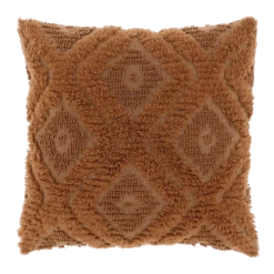 Unique Living Sierkussen Nadira - 45x45cm - Leather Brown