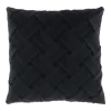 Unique Living Sierkussen Viktor - 45x45cm - Black -Huisdecoratie unique living sierkussen viktor 45x45cm black polyester 1 2