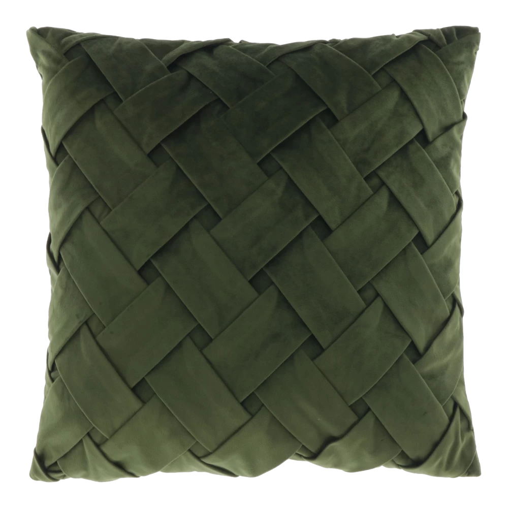 Unique Living Sierkussen Viktor - 45x45cm - Deep Green 3 Unique Living Sierkussen Viktor - 45x45cm - Deep Green