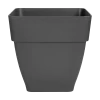 Bloempot Elho Vibia Campana Vierkant 30cm - Antraciet 2 Bloempot Elho Vibia Campana Vierkant 30cm - Antraciet -Huisdecoratie vibia campana vierkant 30 plantenbak antraciet 1 8