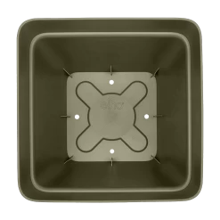 Bloempot Elho Vibia Campana Vierkant 37cm - Saliegroen -Huisdecoratie vibia campana vierkant 37 plantenbak saliegroen 3 8