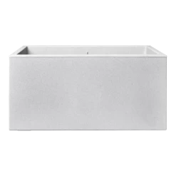 Elho Vivo Next Lang Wielen 80cm - Warm Grijs