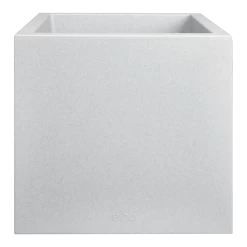 Elho Vivo Next Vierkant Wielen 40cm - Warm Grijs