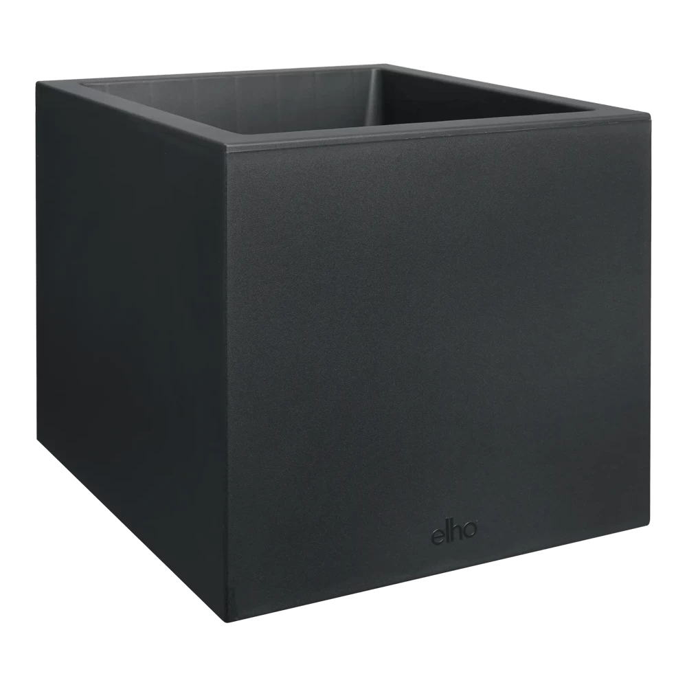 Elho Vivo Next Vierkant Wielen 30cm - Living Black 4 Elho Vivo Next Vierkant Wielen 30cm - Living Black - Afbeelding 2