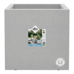 Elho Vivo Next Vierkant Wielen 30cm - Warm Grijs 13 Elho Vivo Next Vierkant Wielen 30cm - Warm Grijs -Huisdecoratie vivo next vierkant wielen 30cm warm grijs 5 1