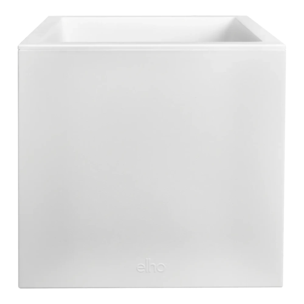 Elho Vivo Next Vierkant Wielen 30cm - Wit 3 Elho Vivo Next Vierkant Wielen 30cm - Wit