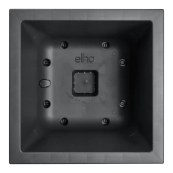 Elho Vivo Next Vierkant Wielen 40cm - Living Black 10 Elho Vivo Next Vierkant Wielen 40cm - Living Black -Huisdecoratie vivo next vierkant wielen 40cm living black 3 1