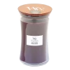 Woodwick Black Cherry Large Candle - Geurkaars -Huisdecoratie woodwick black cherry large candle geurskaars 1 5