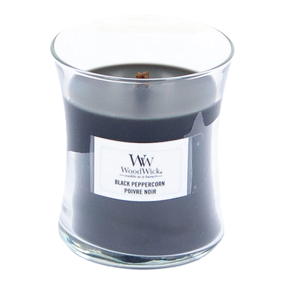 Woodwick Black Peppercorn Mini Candle - Geurkaars - Afbeelding 2