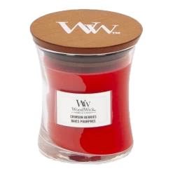 Woodwick Crimson Berries Mini Candle - Geurkaars
