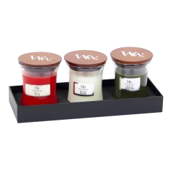 Woodwick Deluxe Gift Set Mini Jar Autumn/Winter - Geurkaars