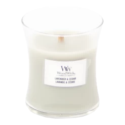Woodwick Lavender & Cedar Mini Candle - Geurkaars 5 Woodwick Lavender & Cedar Mini Candle - Geurkaars -Huisdecoratie woodwick lavender cedar mini candle geurskaars 2 1