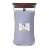 Woodwick Lavender Spa Large Candle - Geurkaars -Huisdecoratie woodwick lavender spa large candle geurskaars 1