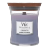 Woodwick Lavender Spa Medium Candle - Geurkaars -Huisdecoratie woodwick lavender spa medium candle geurskaars 1