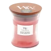 Woodwick Melon & Pink Quartz Medium Candle - Geurkaars -Huisdecoratie woodwick melon pink quartz m candle geurskaars 1 1