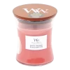 Woodwick Melon & Pink Quartz Mini Candle - Geurkaars -Huisdecoratie woodwick melon pink quartz mini candle geurskaars 1 3