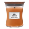 Woodwick Pumpkin Praline Medium Candle - Geurkaars -Huisdecoratie woodwick pumpkin praline medium candle geurkaars 1