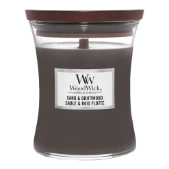 Woodwick Sand & Driftwood Mini Candle - Geurkaars