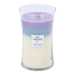 Woodwick Trilogy Calming Retreat Large Candle - Geurkaars -Huisdecoratie woodwick trilogy calming retreat xl geurskaars 2
