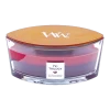 Woodwick Trilogy Sun Ripened Berries Ellipse Candle - Geurkaars -Huisdecoratie woodwick trilogy sun ripened berries l geurskaars 1 1