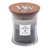 Woodwick Trilogy Warm Woods Medium Candle - Geurkaars -Huisdecoratie woodwick trilogy warm woods m candle geurskaars 1
